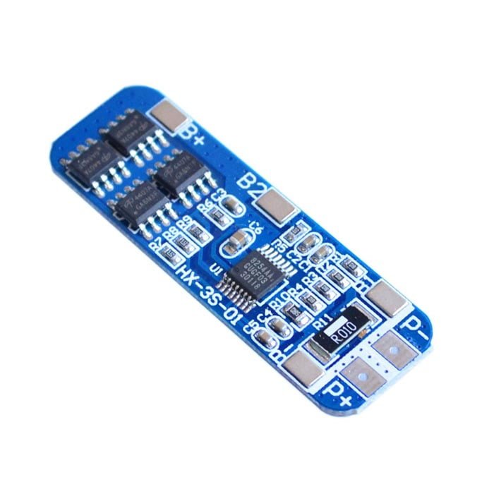 3S 10A BMS Charger Protection Board for Pack of 3 Li-ion lithium ...