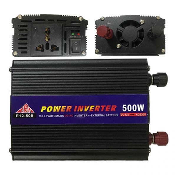 Power Inverter 500W Convert 12V To AC 220V | Buy At Best Price In ...